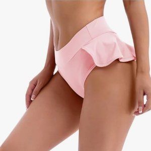 BOOTY SHORTS YOGA SKIRTED HOT PANTS NEW